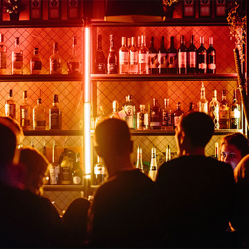 bar interior view